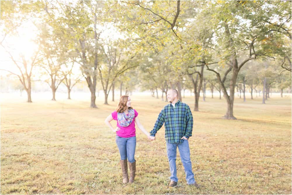 virginia fall engagement photos