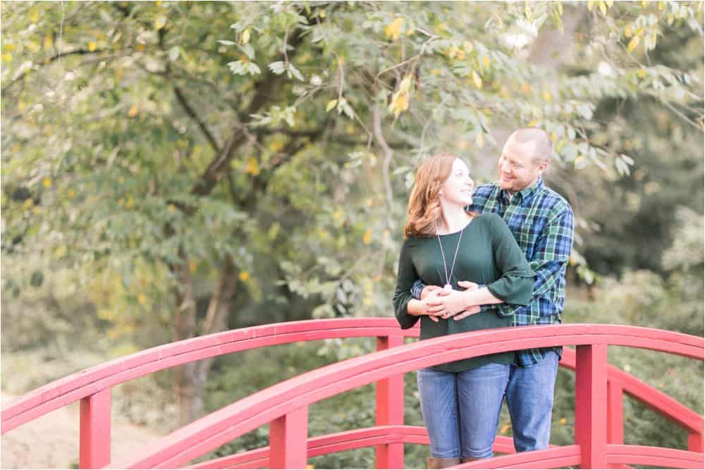 virginia fall engagement photos