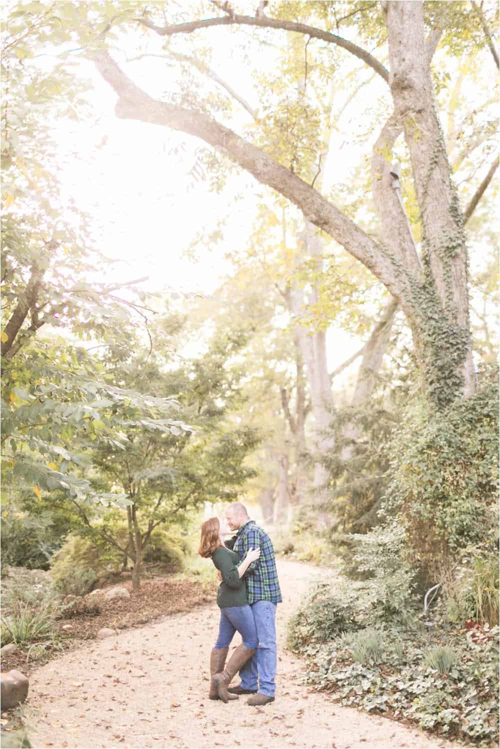 virginia fall engagement photos