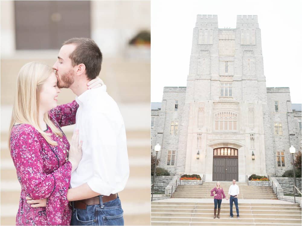 virginia tech engagement photos