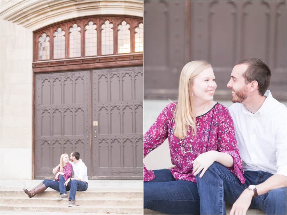 virginia tech engagement photos