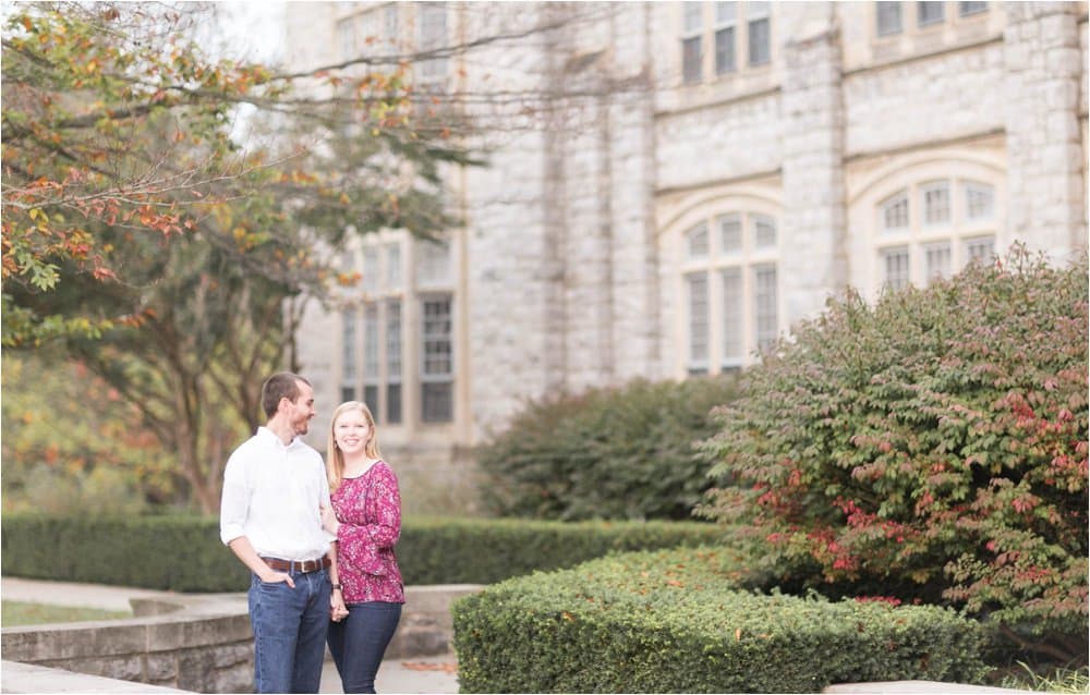 virginia tech engagement photos