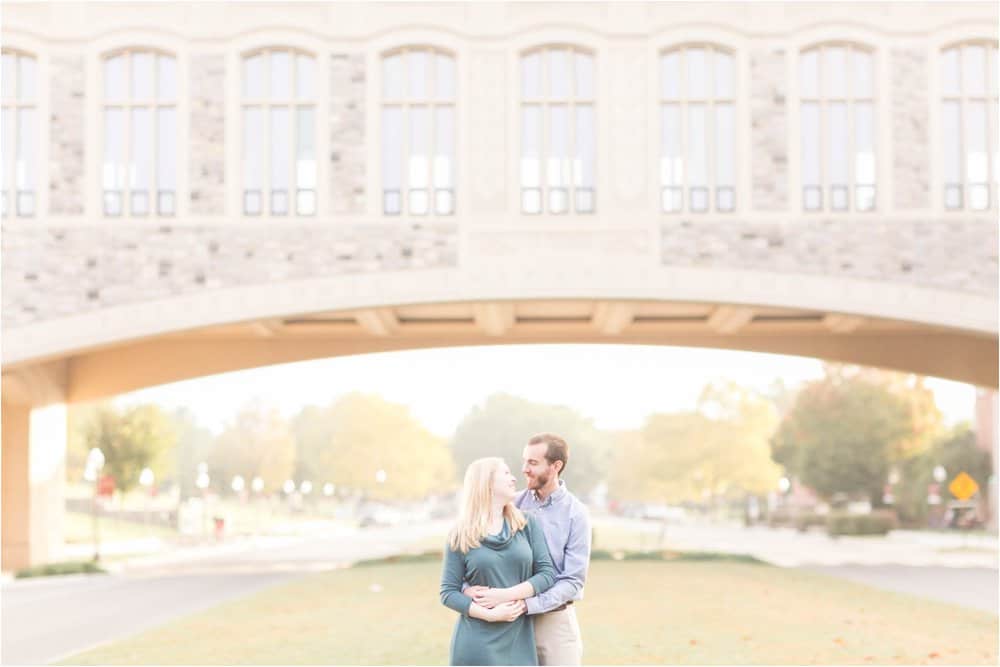 virginia tech engagement photos