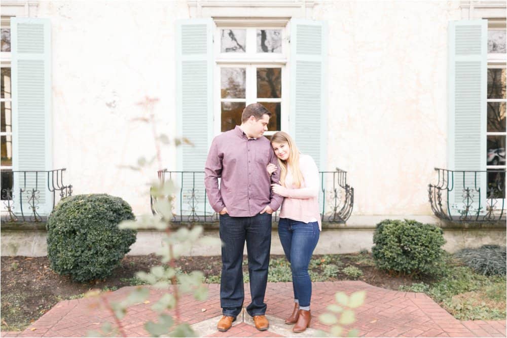 monument avenue richmond virginia engagement photos