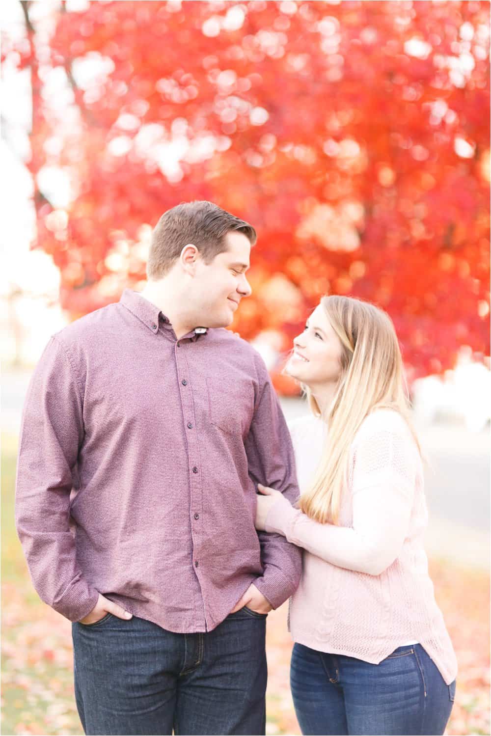 monument avenue richmond virginia engagement photos