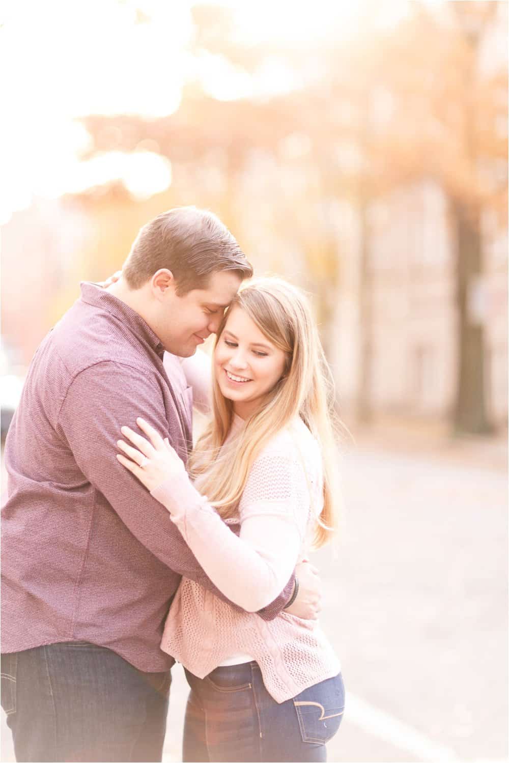 monument avenue richmond virginia engagement photos