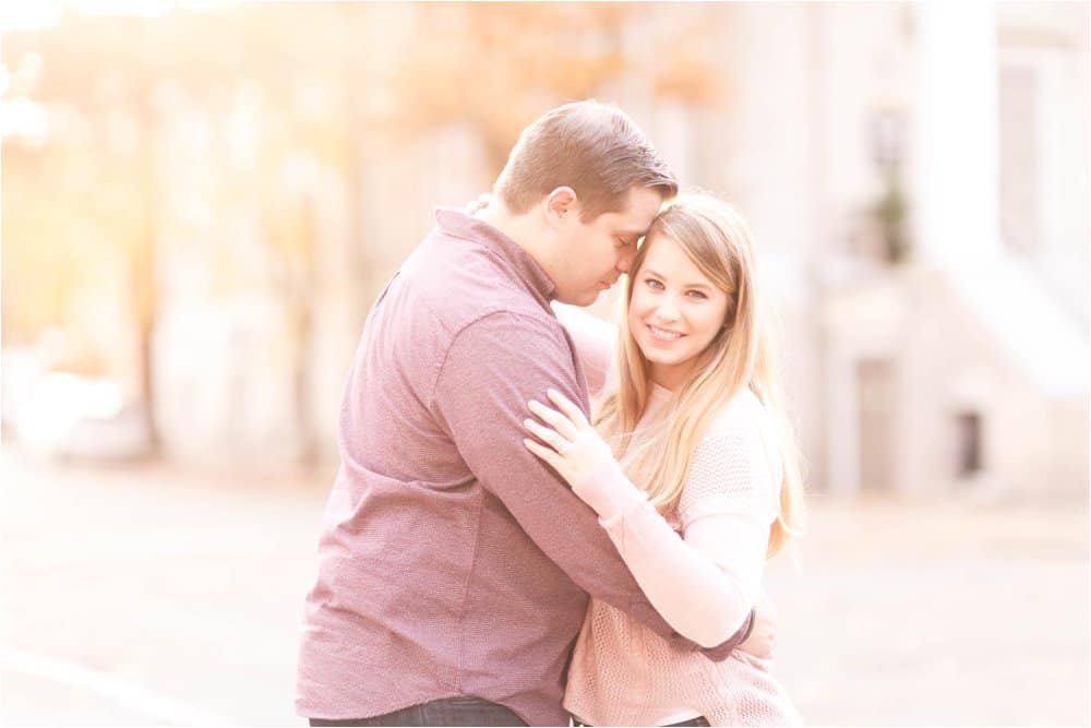 monument avenue richmond virginia engagement photos