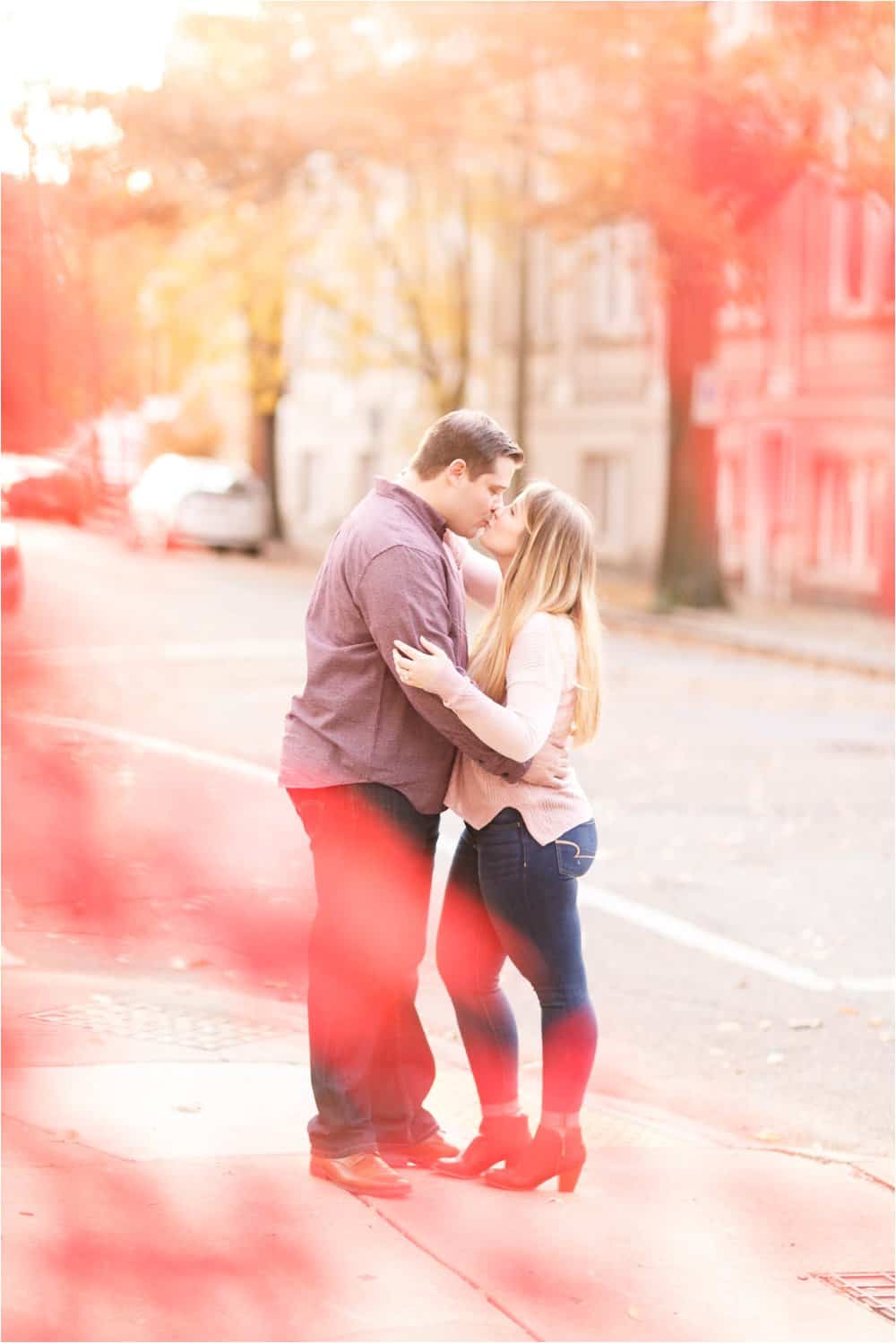 monument avenue richmond virginia engagement photos