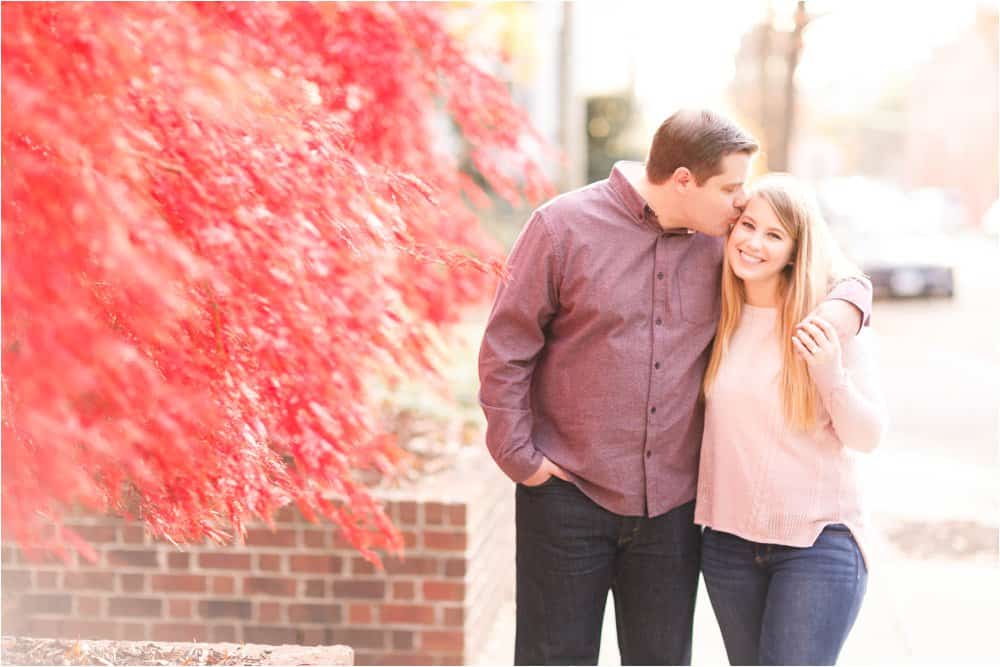 monument avenue richmond virginia engagement photos