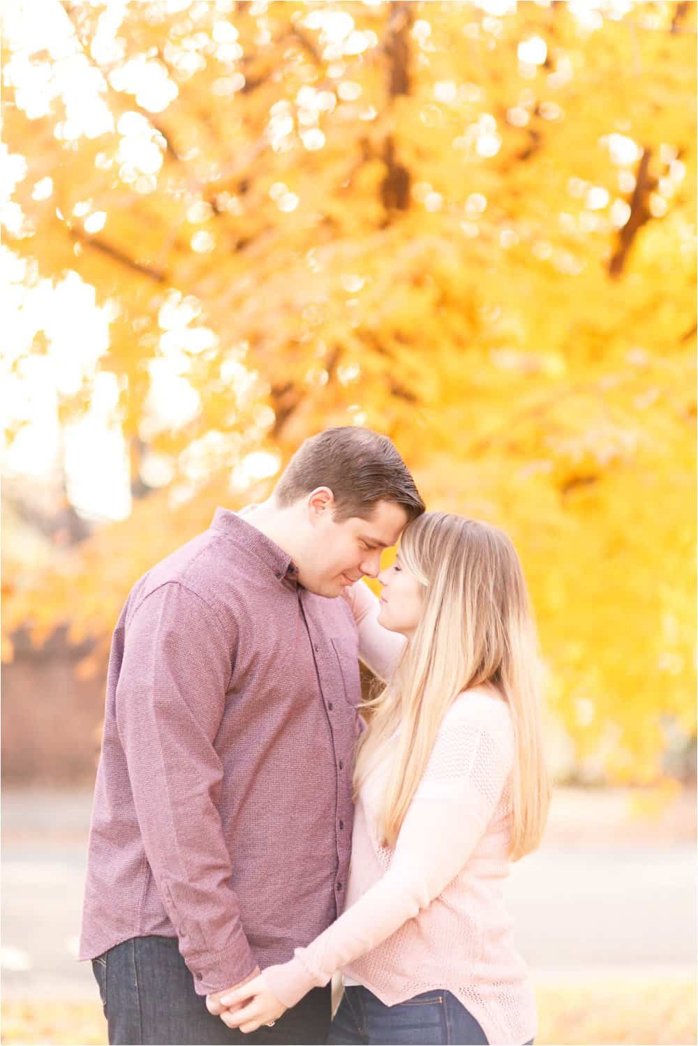 monument avenue richmond virginia engagement photos