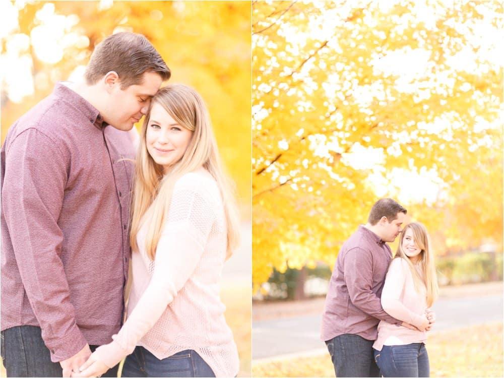 monument avenue richmond virginia engagement photos