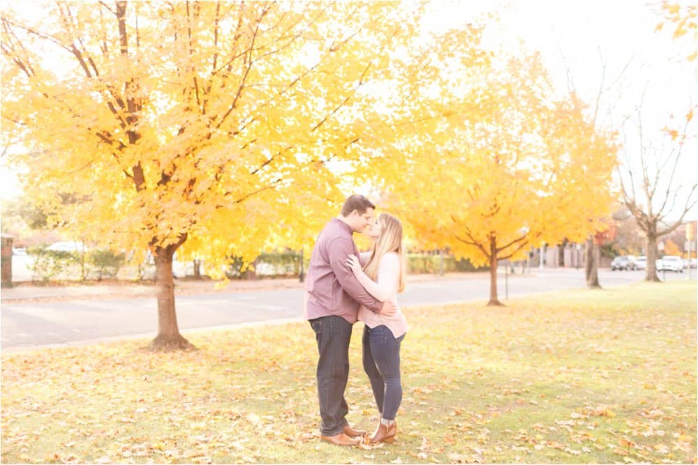 monument avenue richmond virginia engagement photos