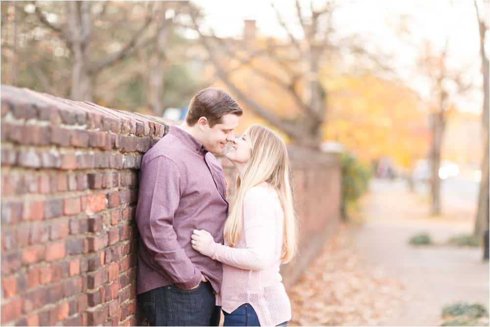 monument avenue richmond virginia engagement photos