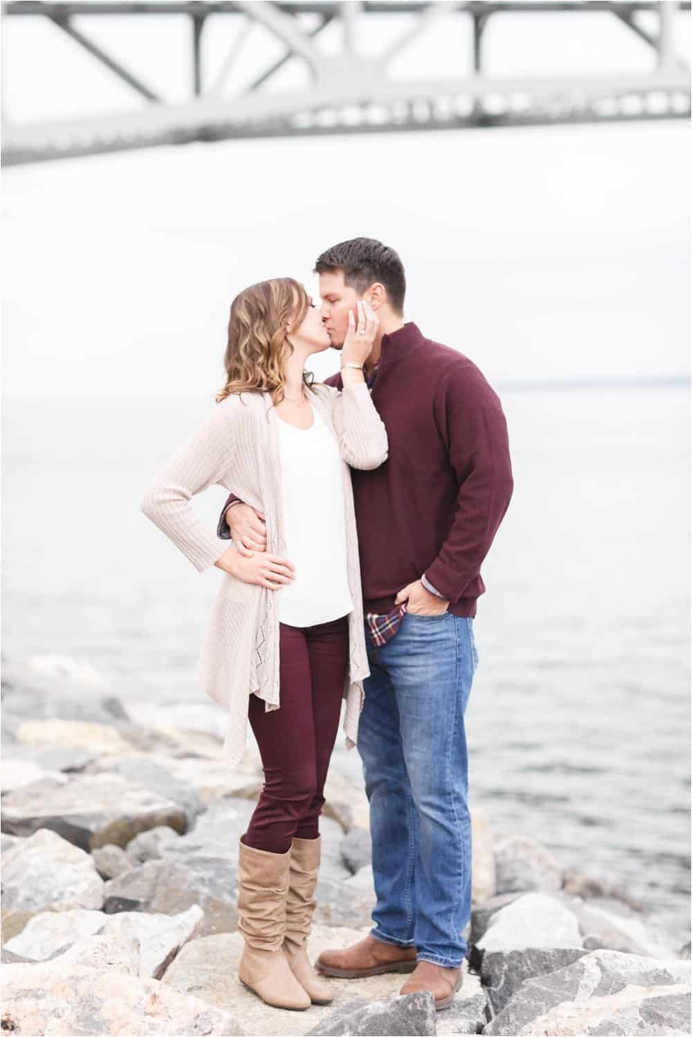 yorktown beach engagement photos