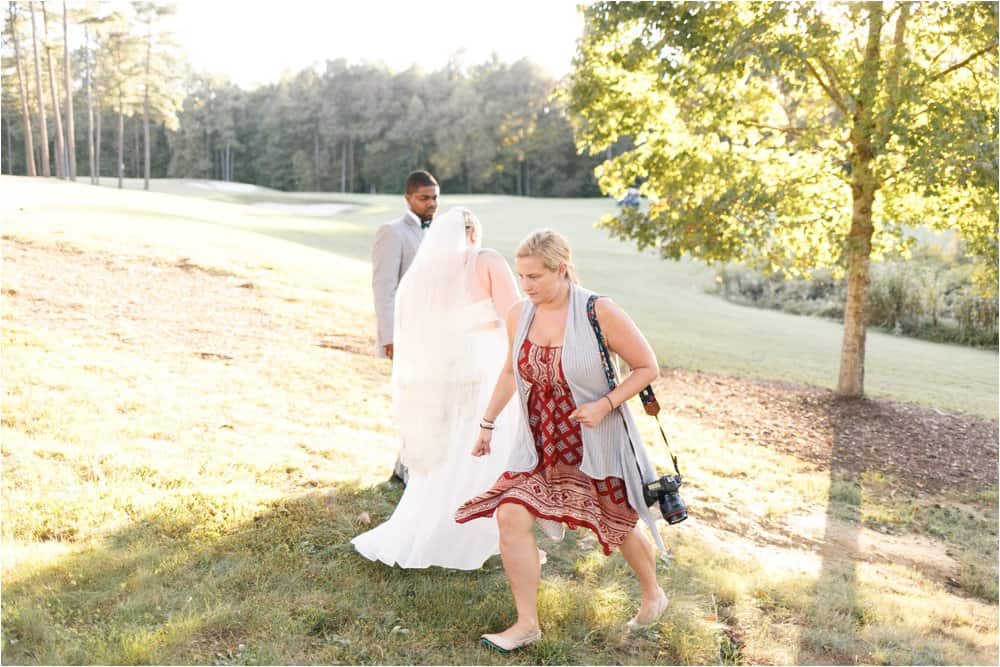 behind the scenes virginia wedding photographer