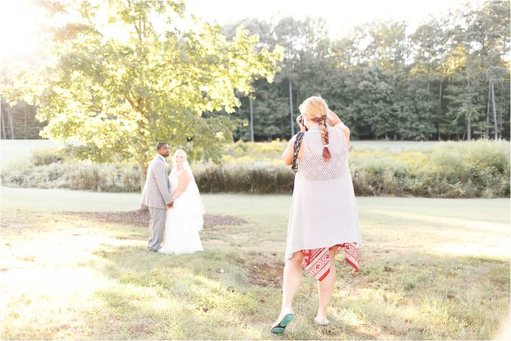 behind the scenes virginia wedding photographer