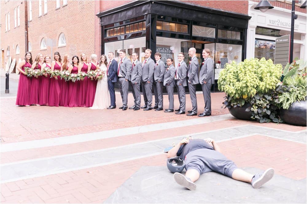 behind the scenes virginia wedding photographer