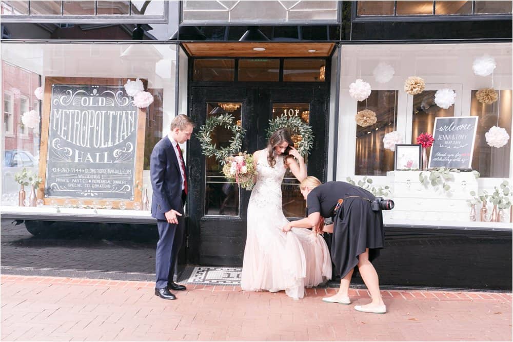 behind the scenes virginia wedding photographer