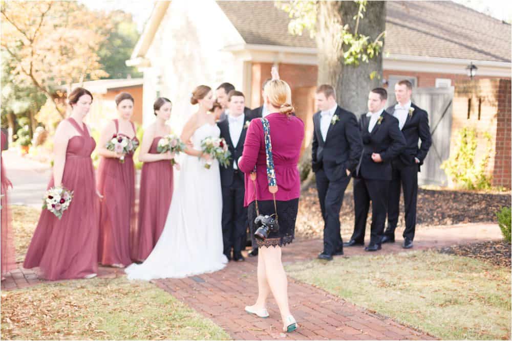 behind the scenes virginia wedding photographer