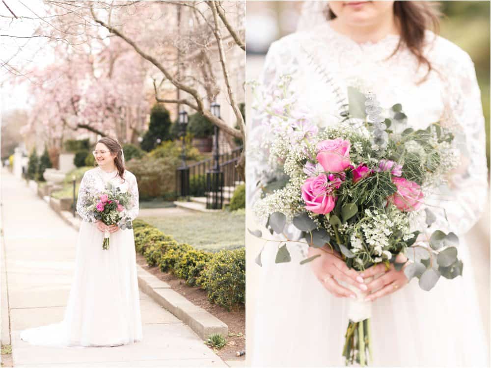 downtown richmond virginia spring wedding photos