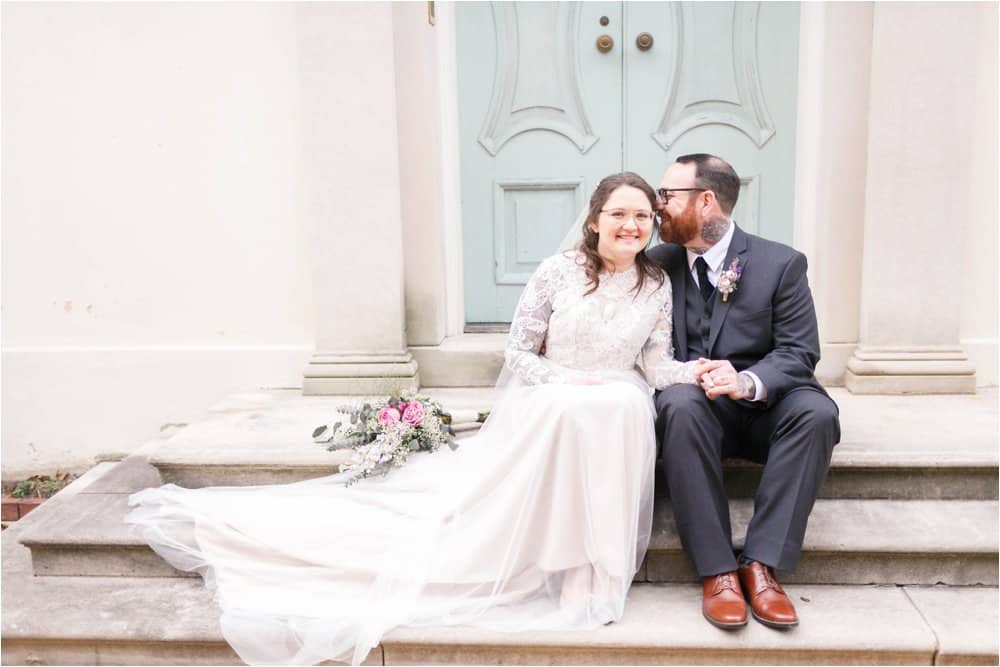 downtown richmond virginia spring wedding photos