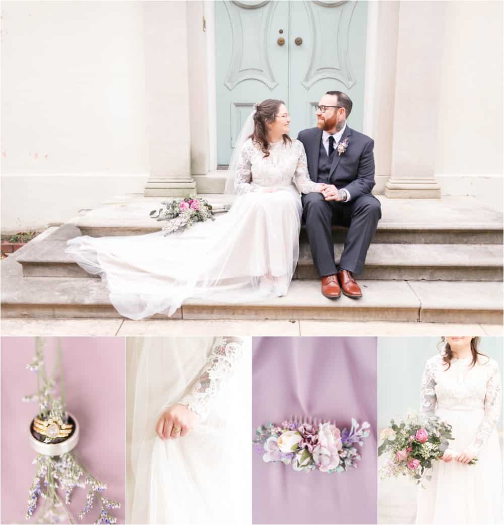 downtown richmond virginia spring wedding photos