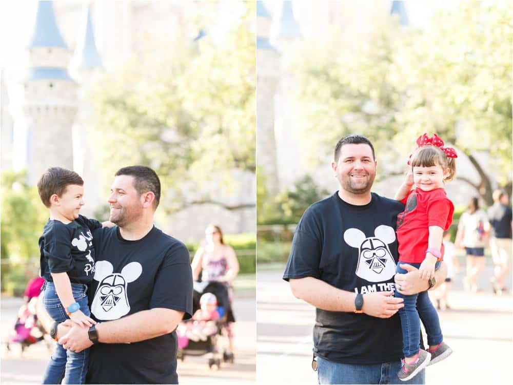 disney world orlando florida magic kingdom photo session