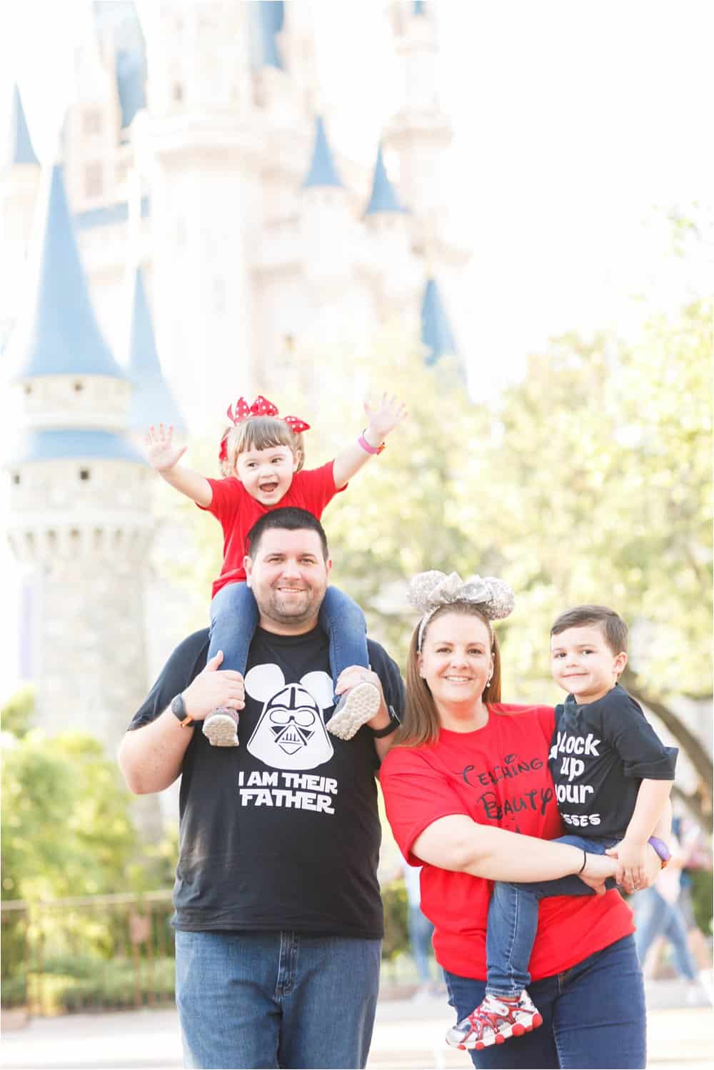 disney world orlando florida magic kingdom photo session