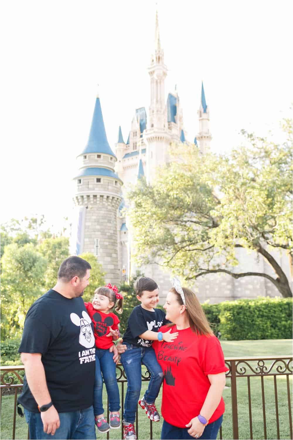 disney world orlando florida magic kingdom photo session