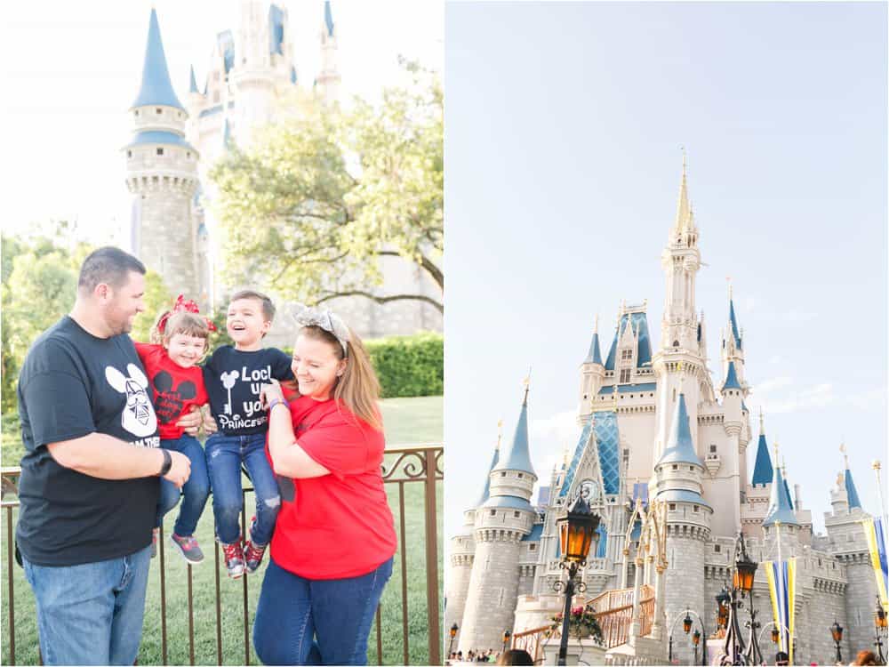 disney world orlando florida magic kingdom photo session