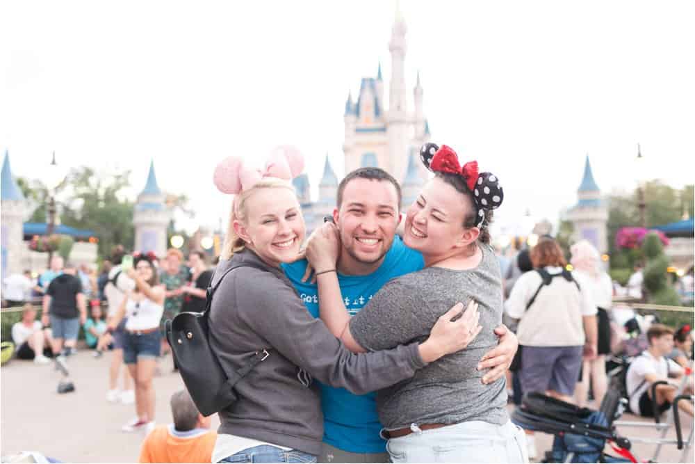 disney world orlando florida magic kingdom photo session