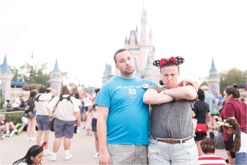 disney world orlando florida magic kingdom photo session