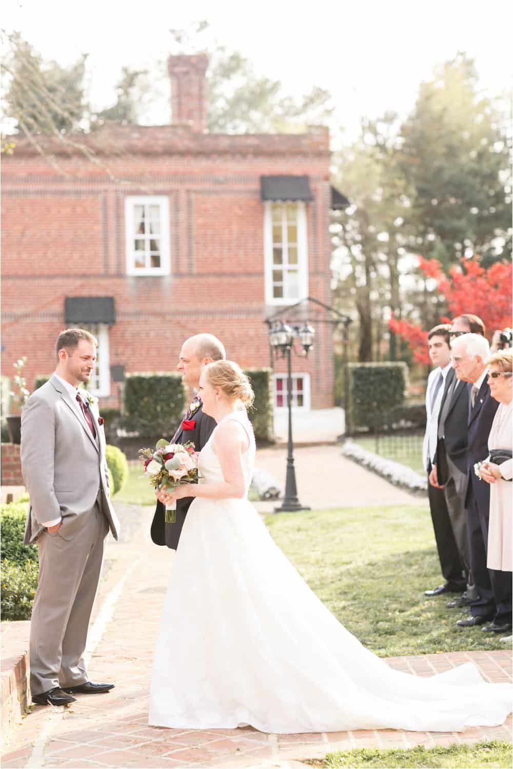 historic mankin mansion wedding photos