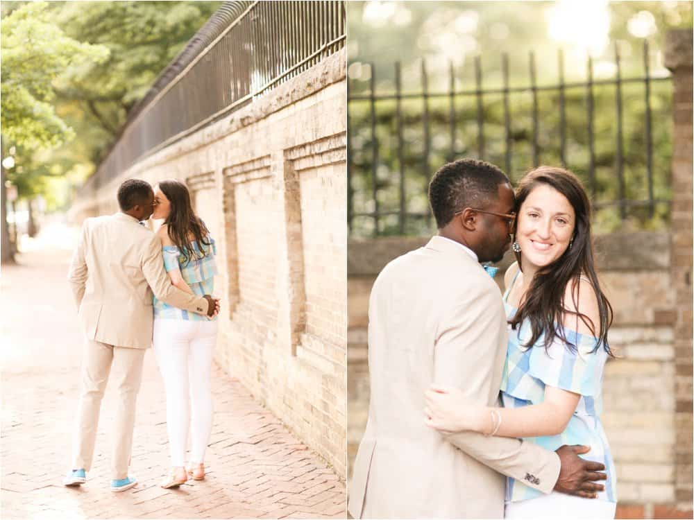 colorful downtown richmond virginia engagement photos