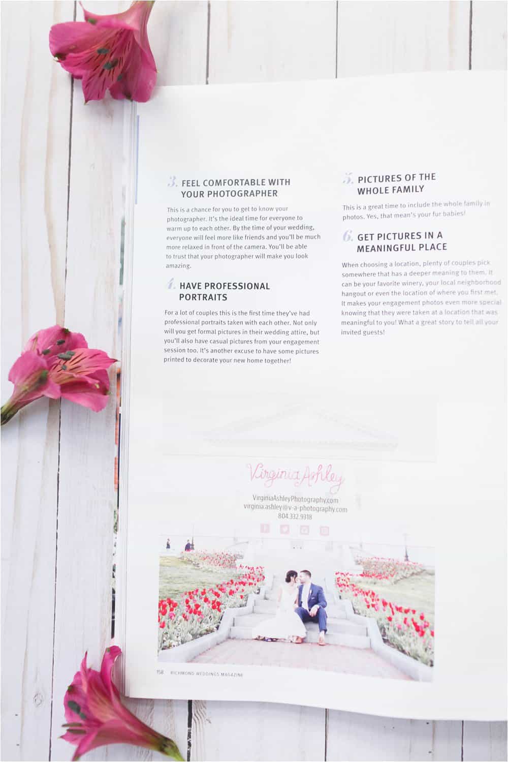 richmond weddings magazine feature