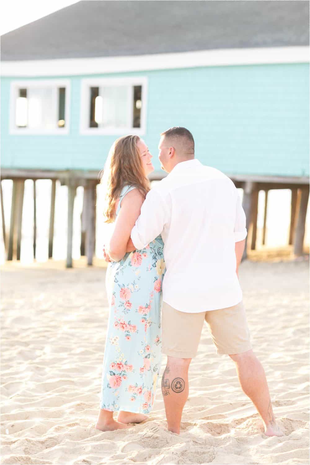 kill devil hills outerbanks nc obx engagement photos