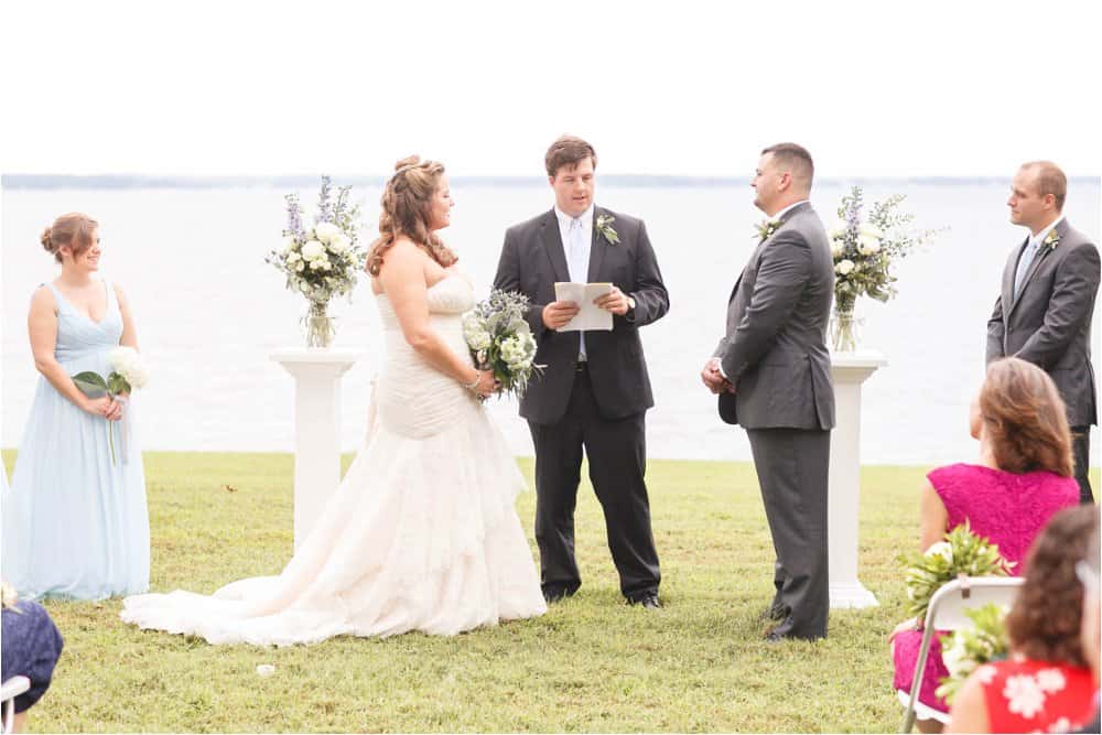 tappahannock virginia riverside wedding