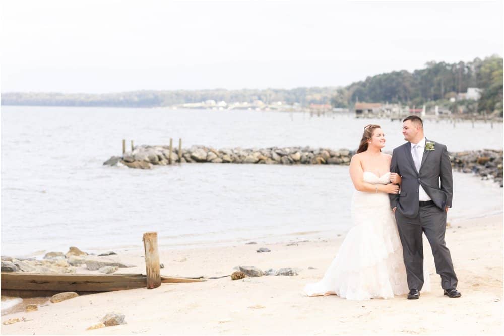 tappahannock virginia riverside wedding