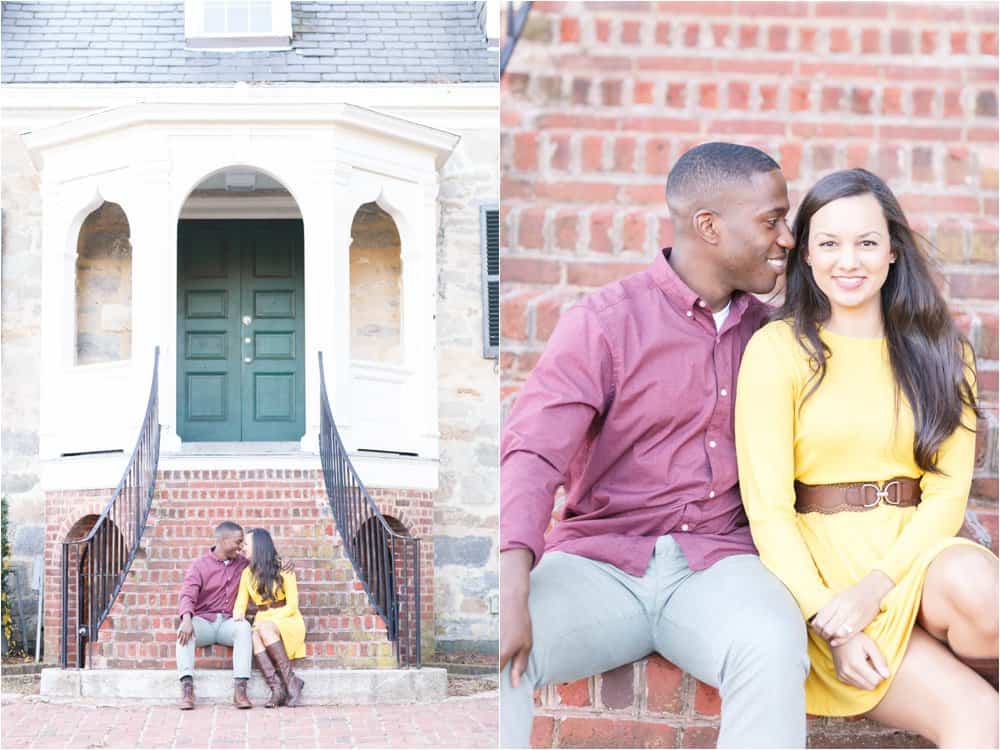 forest hill richmond virginia fall engagement photos