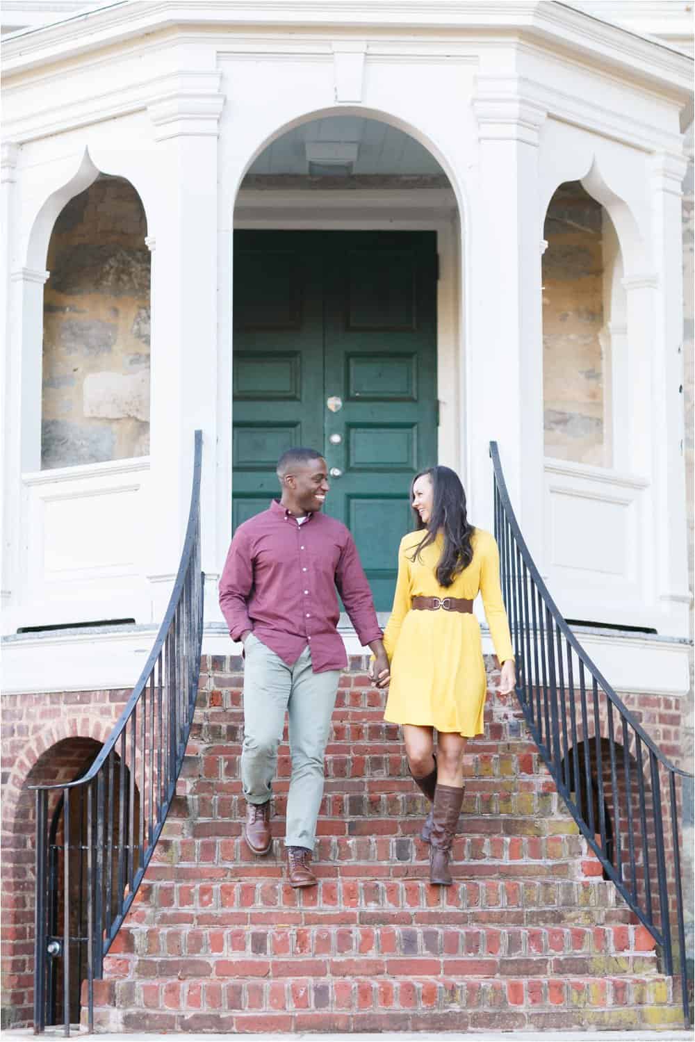 forest hill richmond virginia fall engagement photos