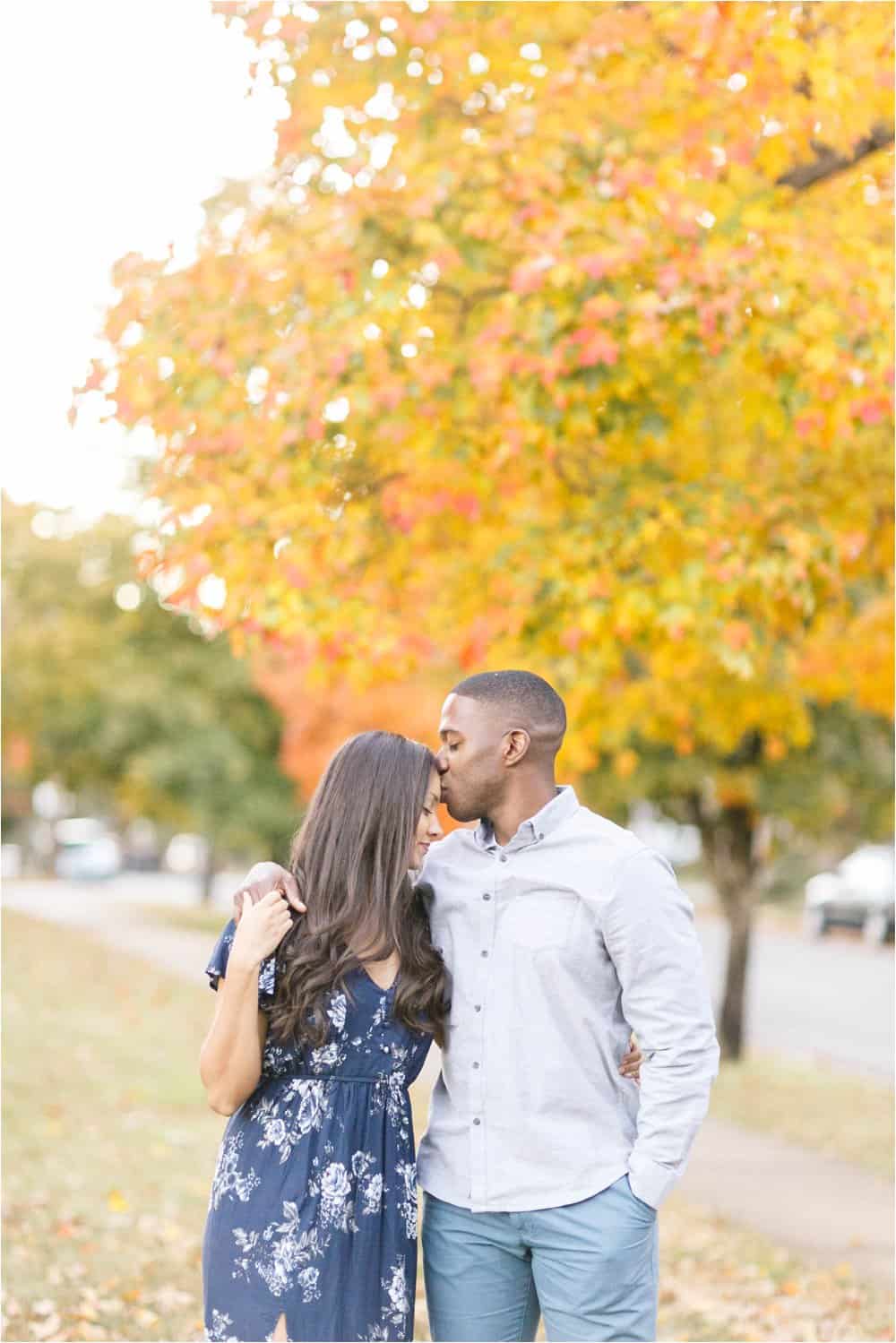 forest hill richmond virginia fall engagement photos