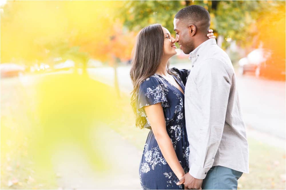 forest hill richmond virginia fall engagement photos