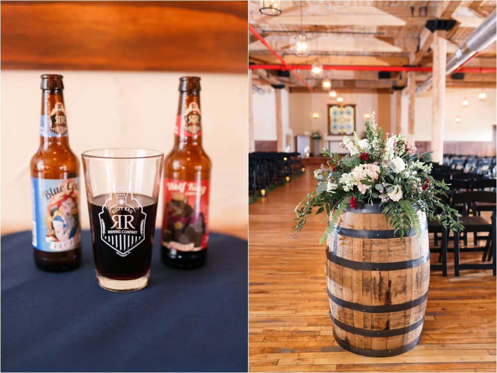 rusty rail brewing company wedding pennsylvania wedding photos