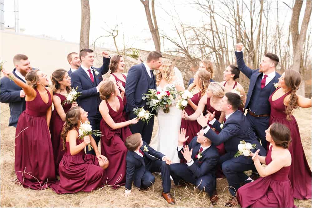 rusty rail brewing company wedding pennsylvania wedding photos