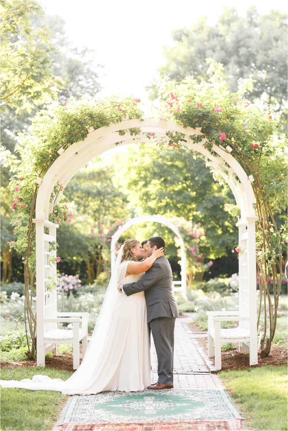 lewis ginter botanical gardens wedding photos
