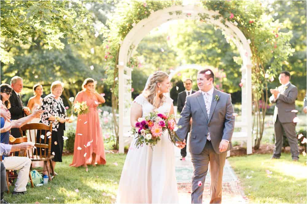 lewis ginter botanical gardens wedding photos