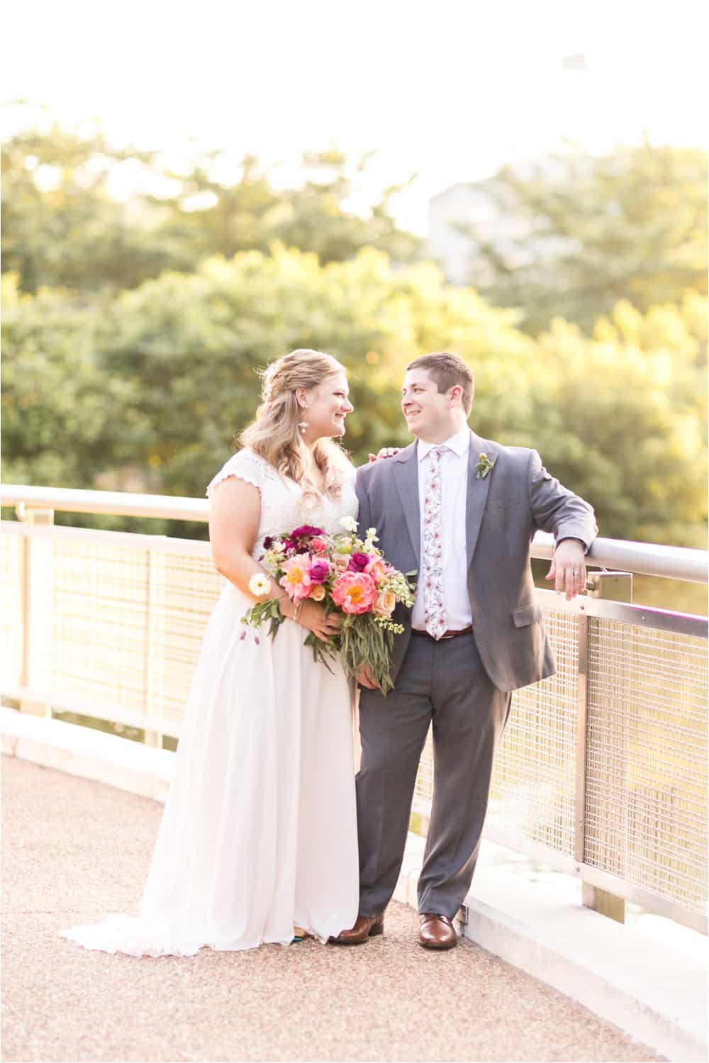 lewis ginter botanical gardens wedding photos