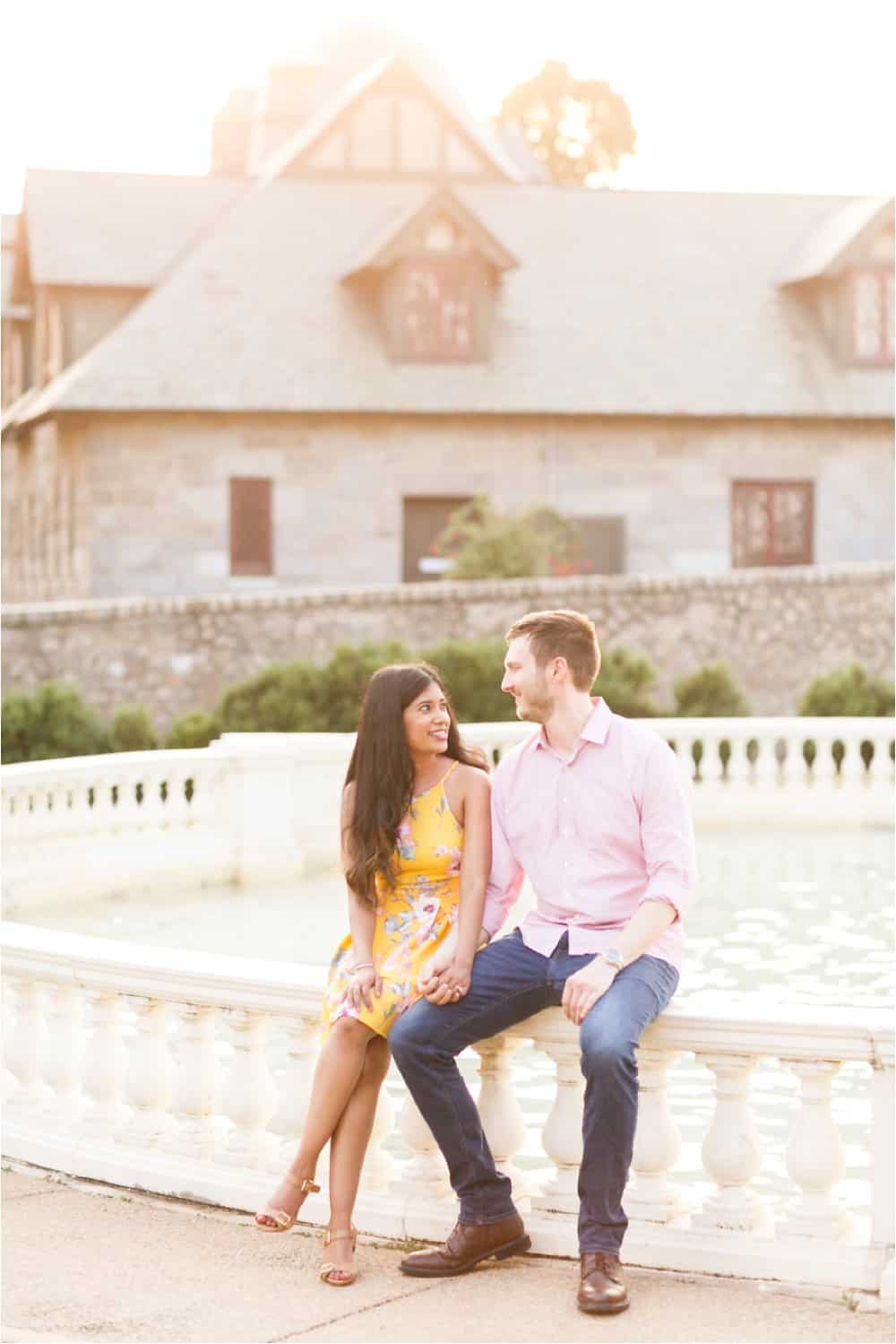 maymont engagement photos richmond virginia engagement photos