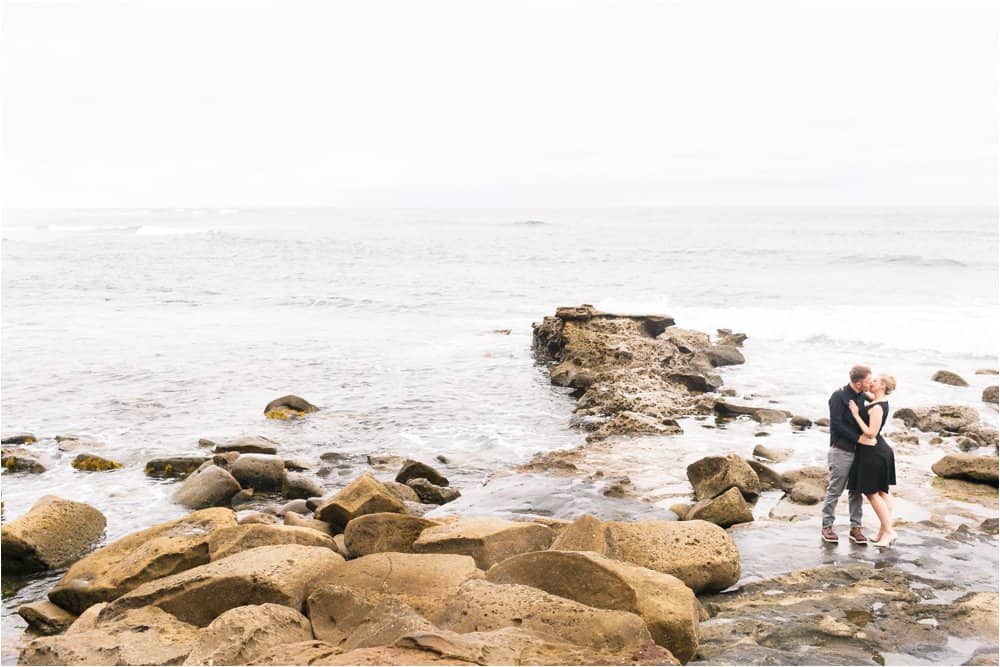 sunset cliffs san diego engagement photos