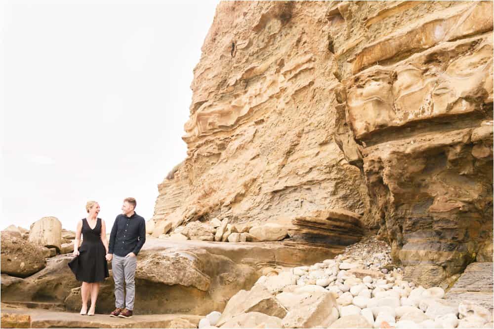 sunset cliffs san diego engagement photos